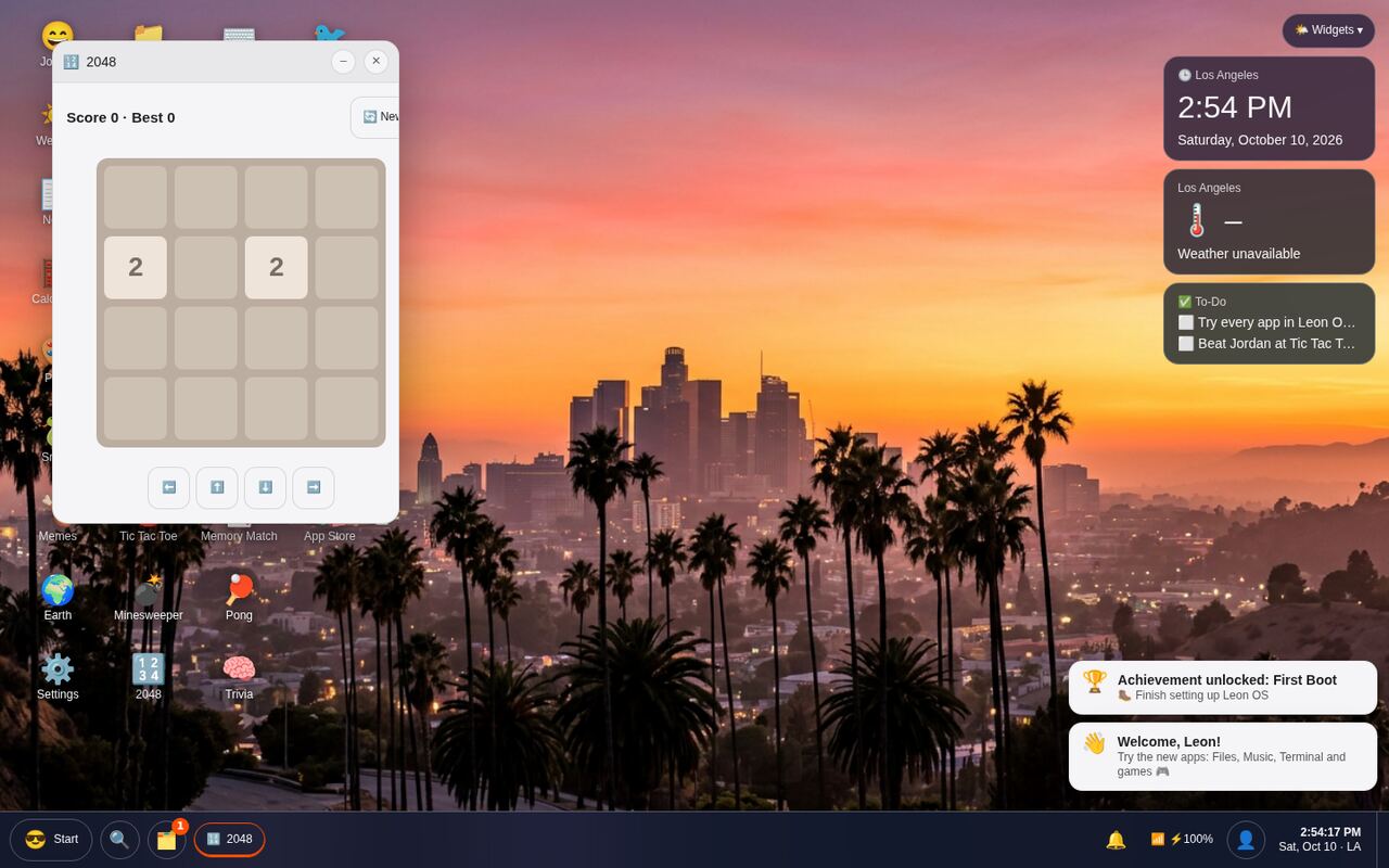 2048 game